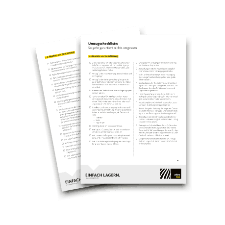 Mockup of the moving checklist from Zebrabox